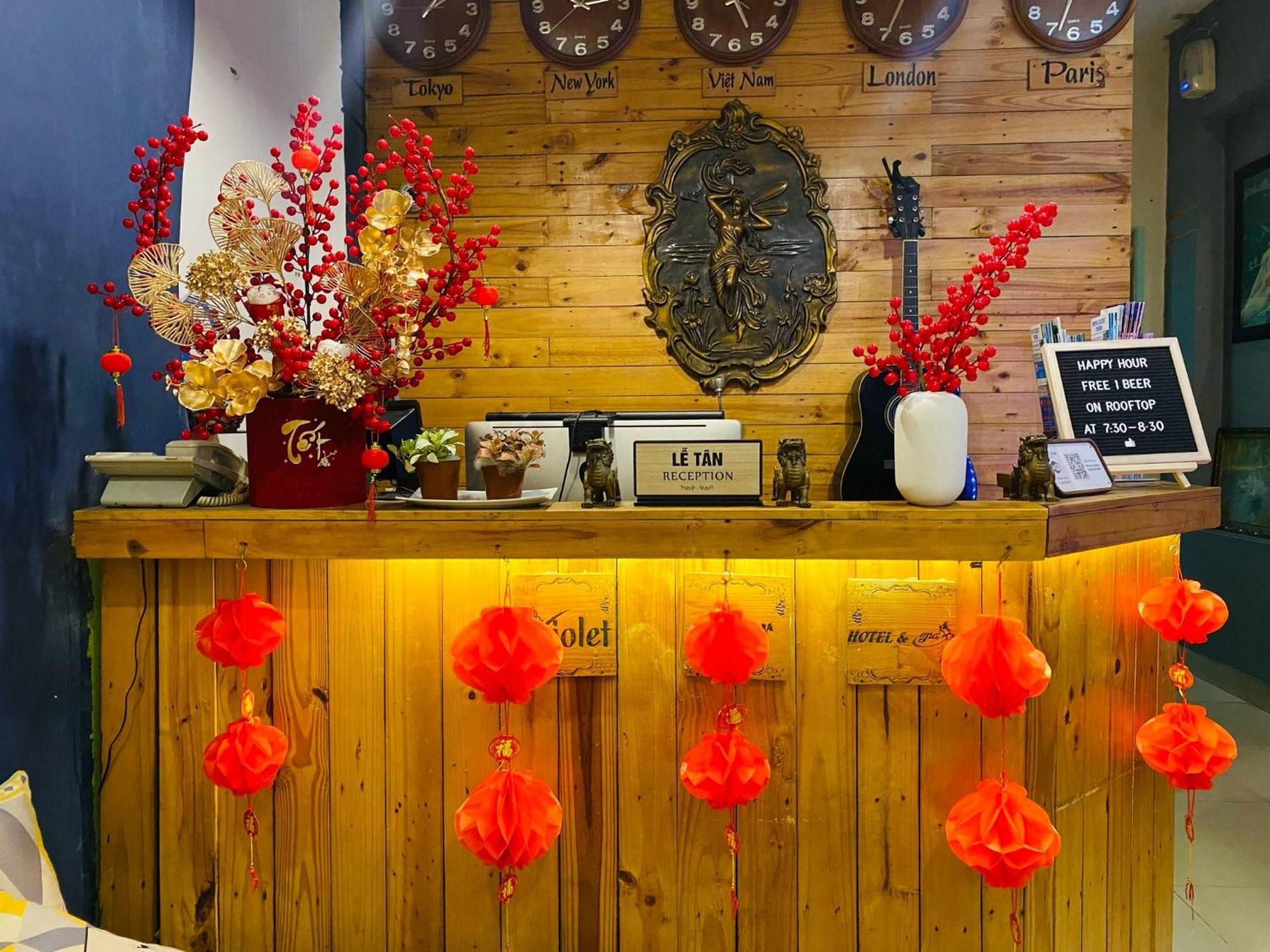 Violet Star Hotel And Spa Ho Si Minh-város Kültér fotó