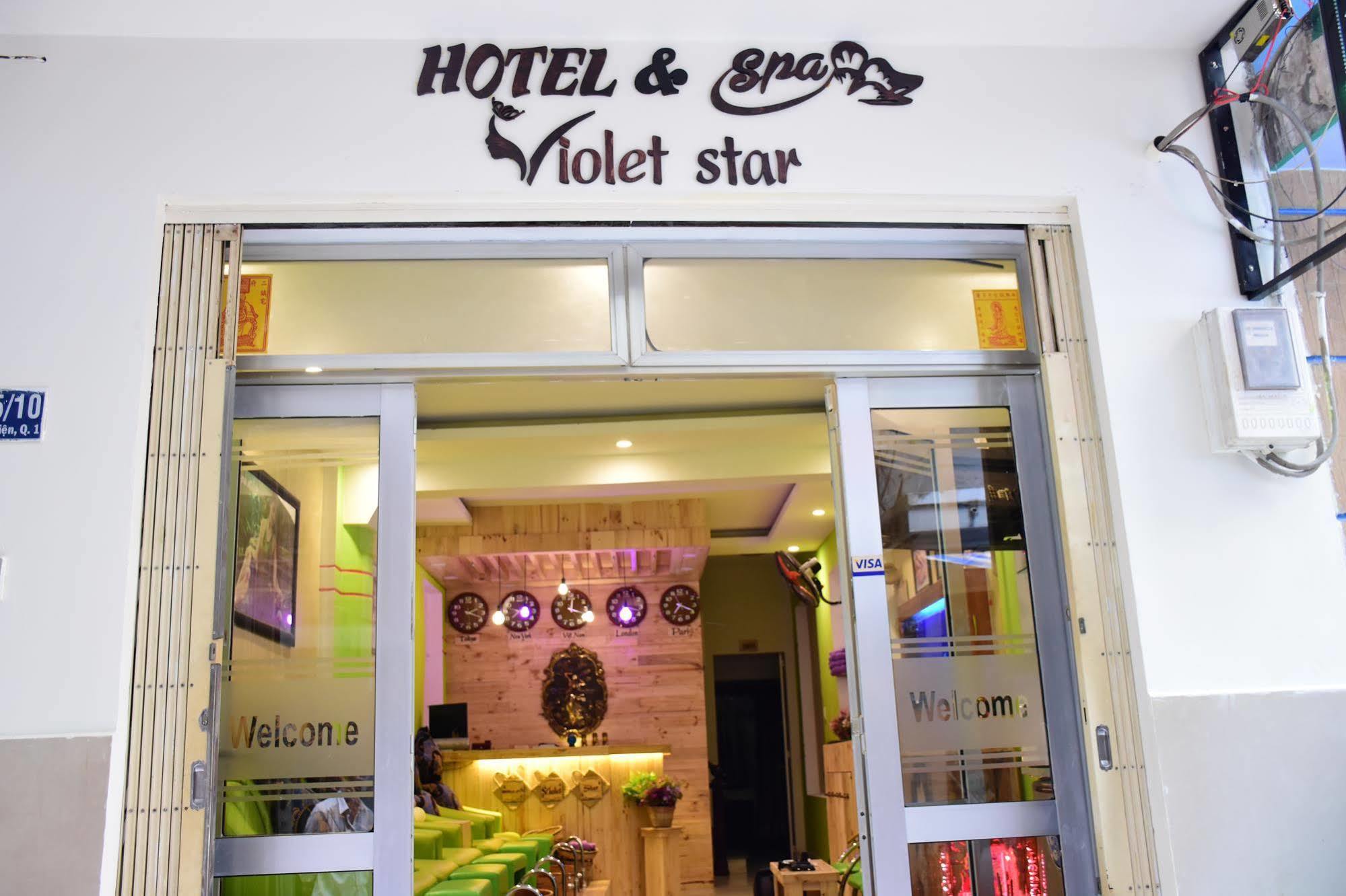 Violet Star Hotel And Spa Ho Si Minh-város Kültér fotó