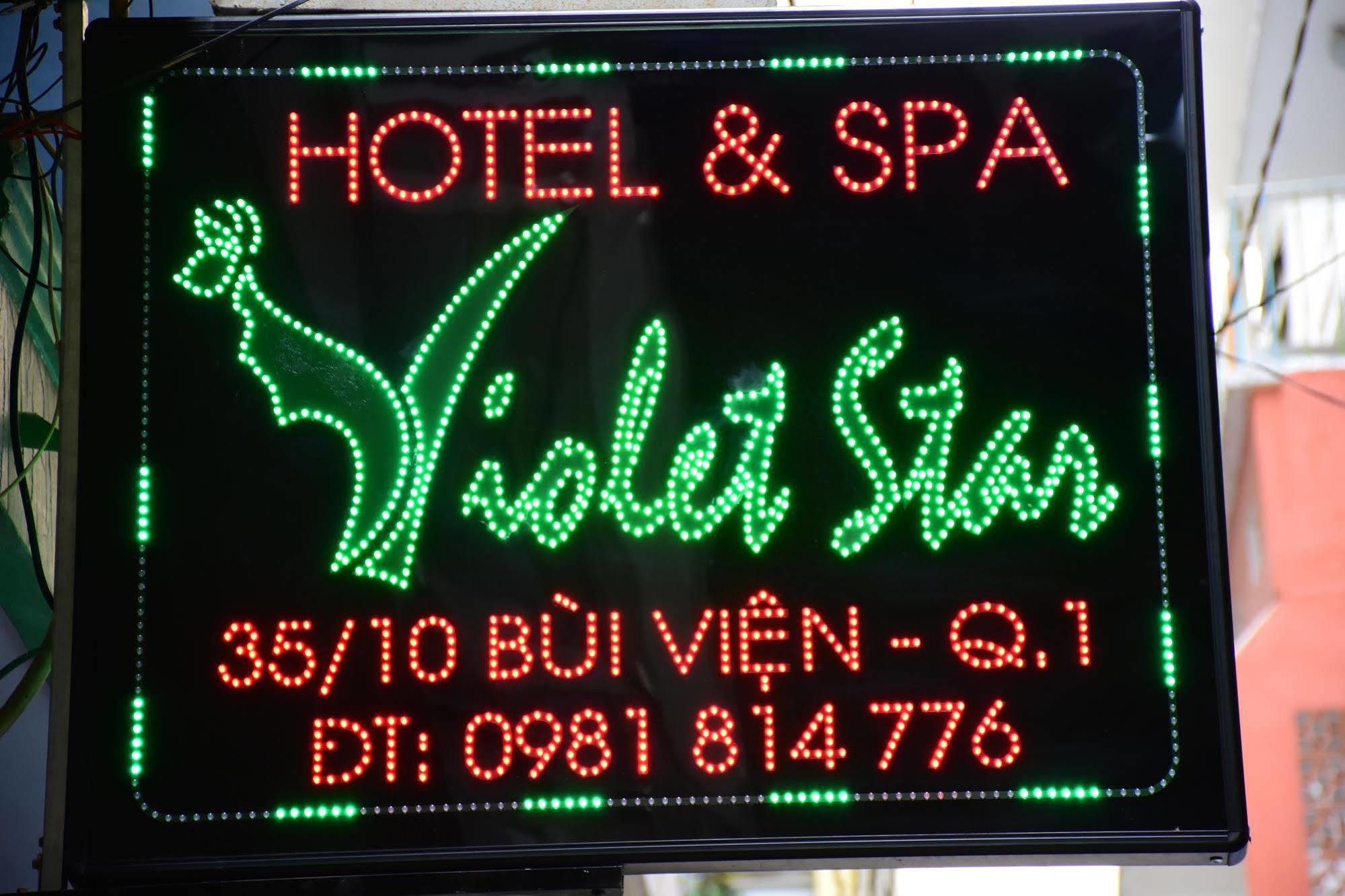 Violet Star Hotel And Spa Ho Si Minh-város Kültér fotó